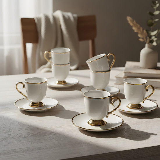 Coffee Cup Set 12 Pieces